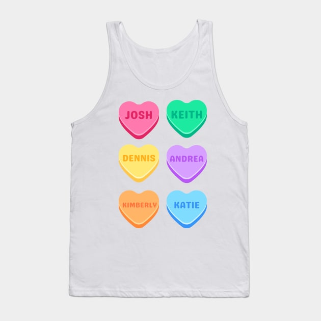 A Date With Dateline Valentine Tank Top by kaynalani